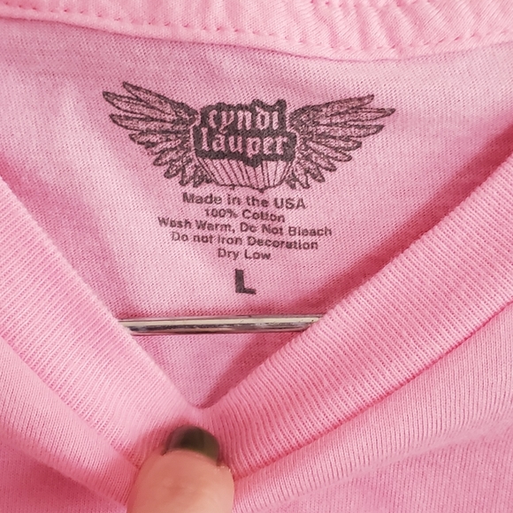 Cyndi Lauper Concert Womans Shirt Size Large. - Picture 4 of 4
